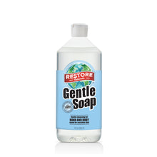 Load image into Gallery viewer, 32 oz. Gentle Soap non-toxic, biodegradable, eco-friendly, natural household cleaner - front label