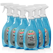 Load image into Gallery viewer, Grill & Oven Cleaner 22 oz. 6 pack non-toxic, biodegradable, eco-friendly, natural household cleaner
