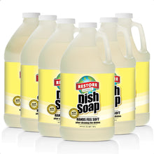 Load image into Gallery viewer, Dish Soap 64 oz. 6 Pack non-toxic, biodegradable, eco-friendly, natural household cleaner
