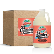 Load image into Gallery viewer, 3x Laundry Concentrate 64 oz 6 pack non-toxic, biodegradable, eco-friendly, natural household cleaner