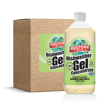 Load image into Gallery viewer, Dishwasher Gel 32 oz 6 Pack non-toxic, biodegradable, eco-friendly, natural household cleaner