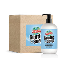 Load image into Gallery viewer, 12 oz. Gentle Soap 6 pack non-toxic, biodegradable, eco-friendly, natural household cleaner