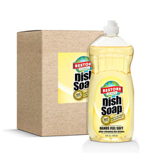 Load image into Gallery viewer, Dish Soap 25 oz. 6 Pack non-toxic, biodegradable, eco-friendly, natural household cleaner