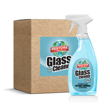 Load image into Gallery viewer, Glass Cleaner 22 oz. 6 pack non-toxic, biodegradable, eco-friendly, natural household cleaner