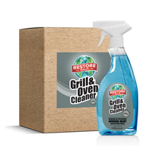 Load image into Gallery viewer, Grill & Oven Cleaner 22 oz. 6 pack non-toxic, biodegradable, eco-friendly, natural household cleaner