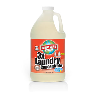 3x Laundry Detergent oz. non-toxic, biodegradable, eco-friendly, natural household cleaner