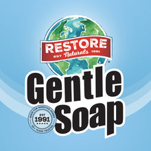 Load image into Gallery viewer, 64 oz. Gentle Soap non-toxic, biodegradable, eco-friendly, natural household cleaner