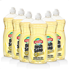 Load image into Gallery viewer, Dish Soap 25 oz. 6 Pack non-toxic, biodegradable, eco-friendly, natural household cleaner
