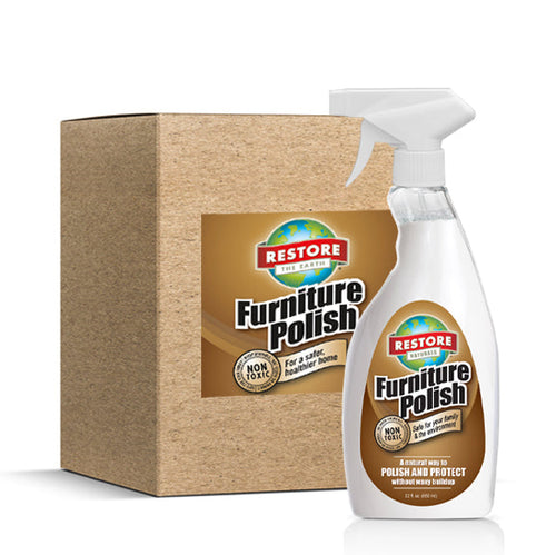 Furniture Polish 22 oz. 6 pack non-toxic, biodegradable, eco-friendly, natural household cleaner