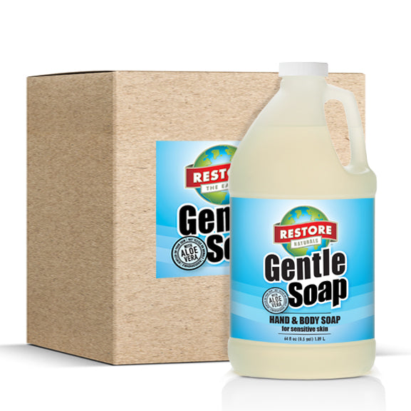 Gentle Soap (64 fl. oz. / 6 PACK) – RestoreNaturals