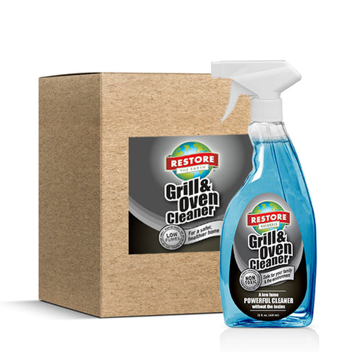 Grill & Oven Cleaner 22 oz. 6 pack non-toxic, biodegradable, eco-friendly, natural household cleaner