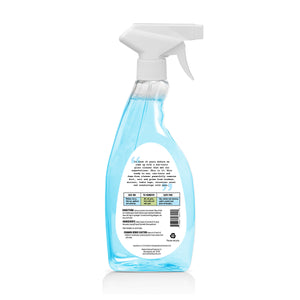Glass Cleaner non-toxic, biodegradable, eco-friendly, natural household cleaner - Back label