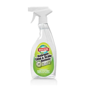 Bathroom Lime & Scale Remover non-toxic, biodegradable, eco-friendly, natural household cleaner Front Label